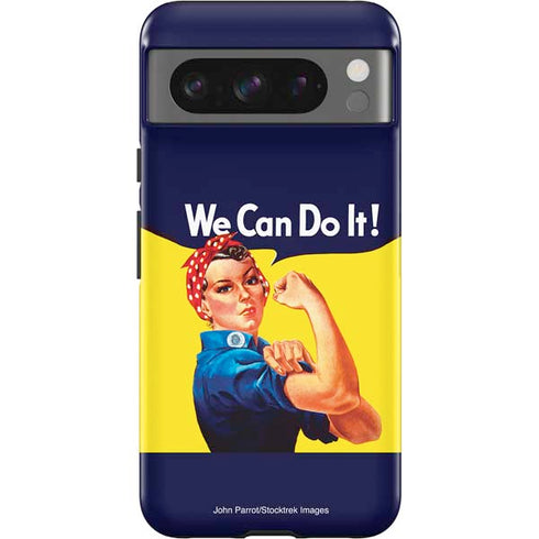 Rosie The Riveter Vintage War Poster Google Pixel 8 Pro Impact Case